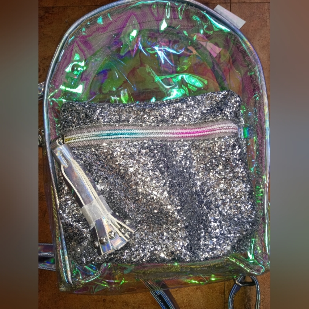 Transparent mini backpack - Picture 2 of 5